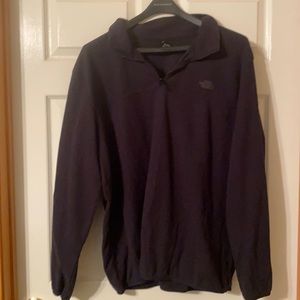 The North Face quarter zip fleece jacket. Black Men’s XXXL / 3XL